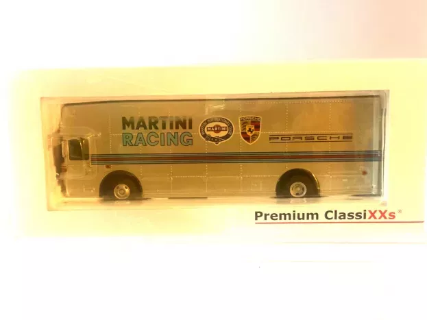 Premium Classixxs Mercedes Truck Transporter Porsche Martini Racing 1:43 12201