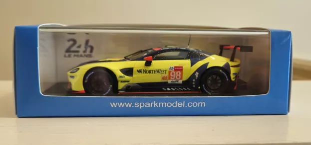 Spark Aston Martin Vantage Amr 4.5l V8 Turbo Team Aston Martin Racing N 98 24h Le Mans 2021 P.dalla Lana N.thiim M.gomes 1:43 S8274