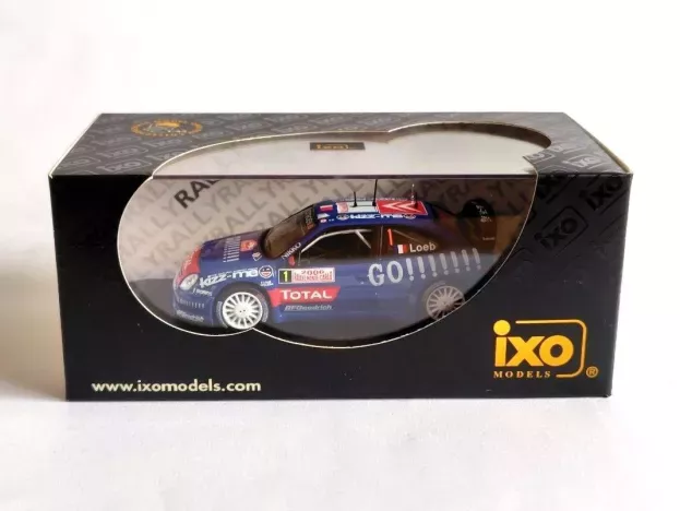 IXO Models Citroen Xsara Wrc Go!!!!!!! N 1 Rally Montecarlo 2006 S.loeb D.elena 1:43 RAM210