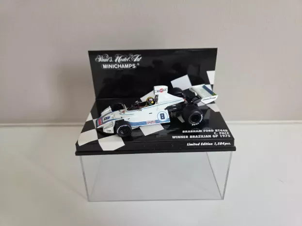 Minichamps Brabham F1 Ford Bt44b Martini N 8 Winner Brazilian Gp 1975 C.pace 1:43 400750008