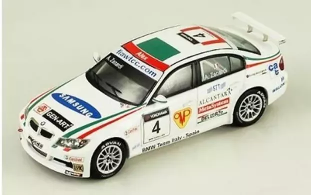 Spark Bmw 320 Si N 4 Wtcc 2007 Alex Zanardi 1:43 S0406