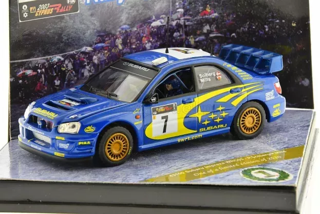 Vitesse Subaru Impreza Wrc03 N 7 Winner Rally Cyprus 2003 P.solberg P.mills 1:43 43100
