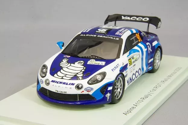 Spark Renault A110 Alpine N 91 Winner Rgt Class Rally Monza 2020 P.ragues J.pesenti 1:43 S6573
