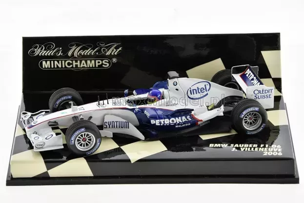 Minichamps Bmw F1 Sauber N 17 J.villeneuve 2006 1:43 400060017
