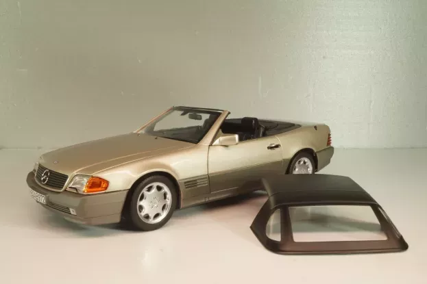 Norev Mercedes Sl-class Sl500 Cabriolet 1989 1:18 183719