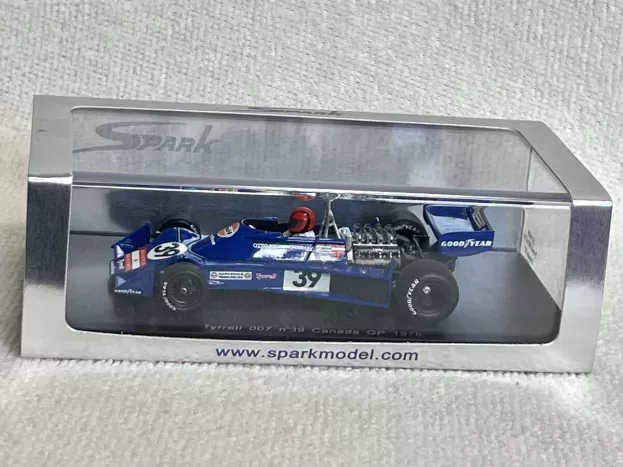 Spark Tyrrell F1 007 N 39 Canada Gp 1976 Otto Stuppacher 1:43 S1649