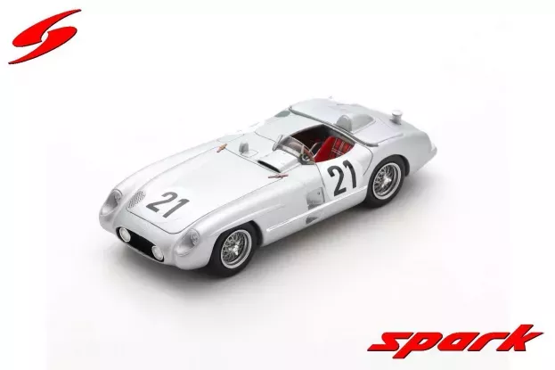 Spark Mercedes 300 Slr 3.0l S8 Team Daimler-benz Ag N 21 24h Le Mans 1955 K.kling A.simon 1:43 S4735
