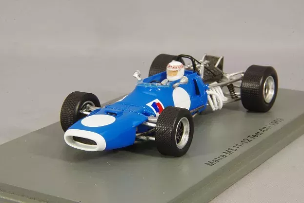 Spark Matra Simca F1 Ms11-12 Albi Test 1969 J.stewart 1:43 S7195