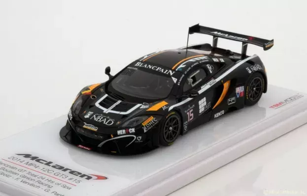Truescale Mclaren Mp4-12 Gt3 Team Boutsen Ginion Racing N 15 24h Spa 2014 K.a.ojjeh O.grotz F.vervisch G.pantano 1:43 TSM154333