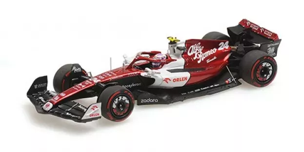 Minichamps Alfa Romeo F1 C42 Team Orlen Racing N 24 Bahrain Gp 2022 Guanyu Zhou 1:43 417220124