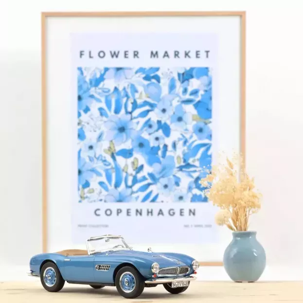 Norev Bmw 507 Cabriolet Open 1956 1:18 183234
