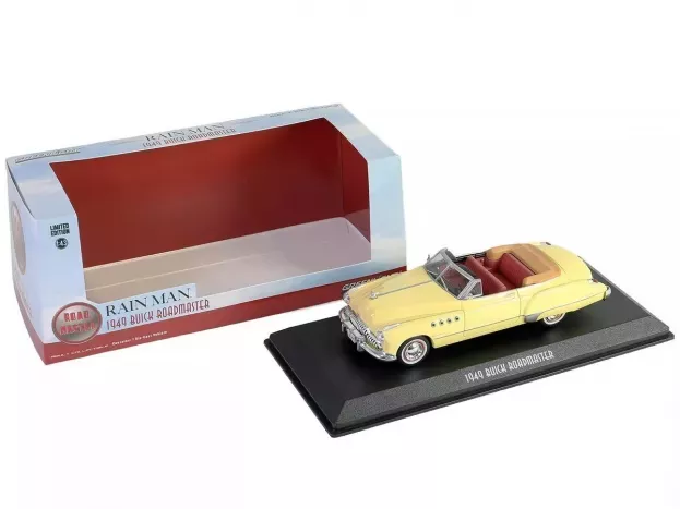 Greenlight Buick Roadmaster Cabriolet Open 1949 Charlie Babbitt Rain Man 1:43 86618