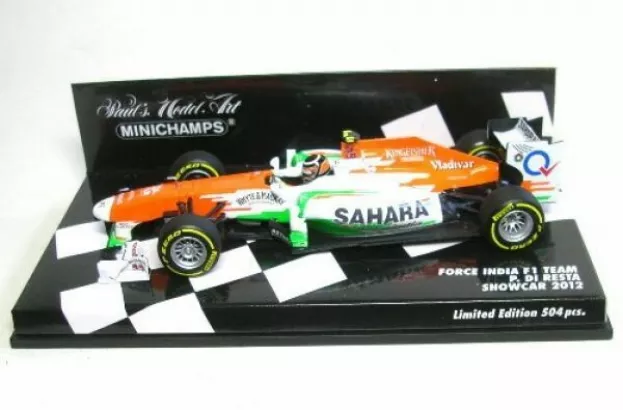 Minichamps Force India F1 Vjm06 Sahara N 12 Showcar 2012 P.di Resta 1:43 410120082