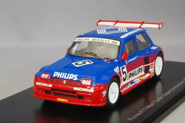 Spark Renault R5 Maxi Turbo Philips N 5 Superproduction Season 1987 Jean Louis Bousquet 1:43 SF054