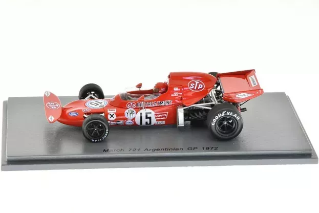 Spark March F1 721x N 15 Argentina Gp 1972 Niki Lauda 1:43 S5363