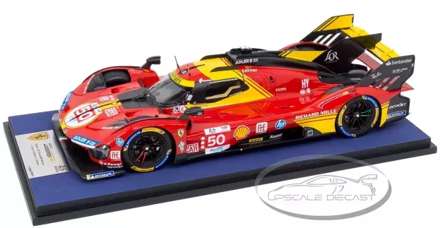 Looksmart Ferrari 250lm 3.3l V12 Ch. N6313 Team Pierre Dumay N 26 2nd 24h Le Mans 1965 Pierre Dumay Gustave Gosselin 1:18 LS18LM04
