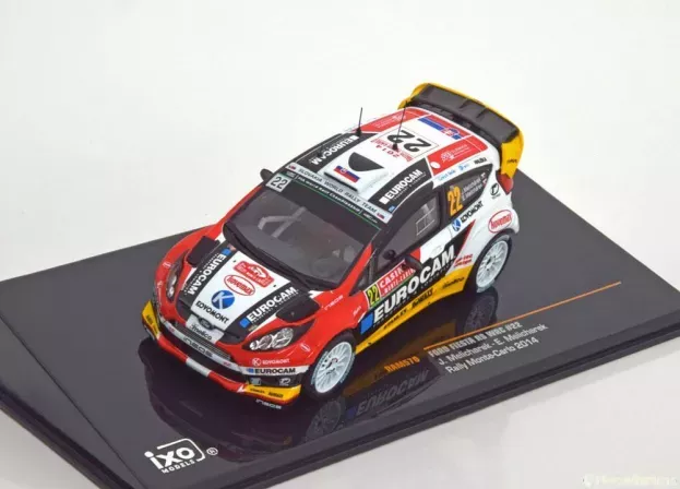 IXO Models Ford Fiesta Rs Wrc N 22 Rally Montecarlo 2014 J.melicharek E.melicharek 1:43 RAM570