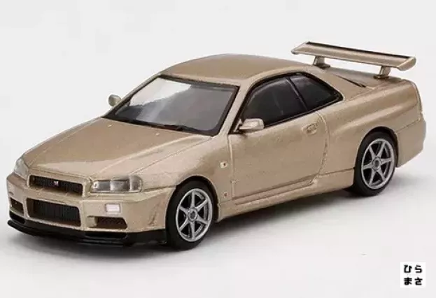 Mini-GT Nissan Skyline Gt-r r34 M-spec Rhd 2007 1:64 MGT00348-R