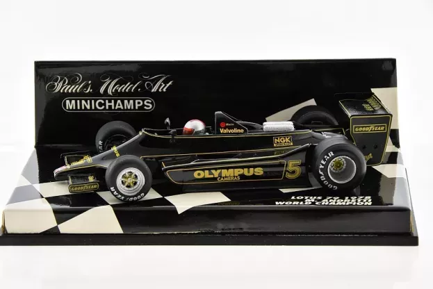 Minichamps Lotus F1 Ford 79 N 5 Mario Andretti Season 1978 World Champion 1:43 430780005