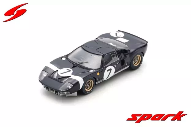Spark Ford Gt40 4.7l V8 Team Rob Walker Racing N 7 24h Le Mans 1965 B.bondurant U.maglioli 1:43 S4536