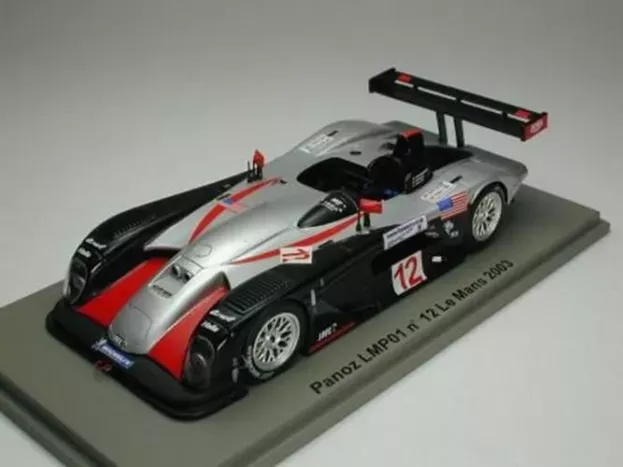 Spark Panoz Lmp01 Evo Jml Team Panoz N 12 24h Le Mans 2003 S.maxwell D.saelens B.leuenberger 1:43 SCPZ06