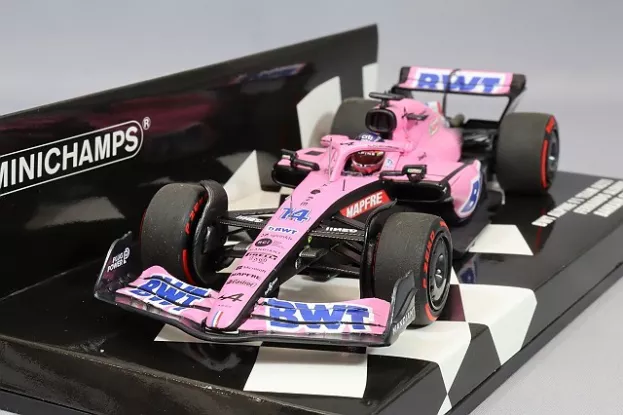 Minichamps Alpine F1 A522 Team Alpine Bwt N 14 Bahrain Gp 2022 Fernando Alonso 1:43 417220114