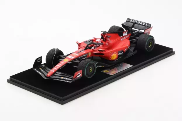Looksmart Ferrari F1 Sf-23 Team Scuderia Ferrari N 16 6th Monaco Gp 2023 Charles Leclerc 1:18 LS18F1053