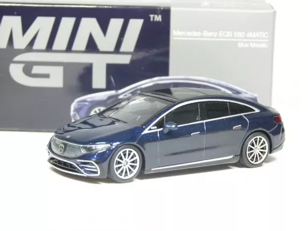 Mini-GT Mercedes Eqs 580 4matic Lhd 2022 1:64 MGT00559-L