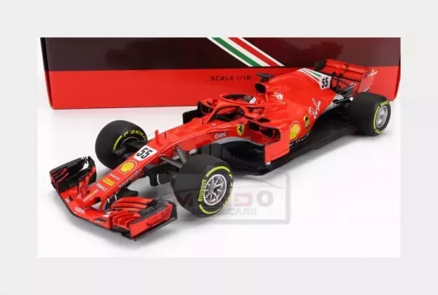 BBR Ferrari F1 Sf71h N 55 Test Fiorano Italy 2018 Carlos Sainz 1:18 BBR211895