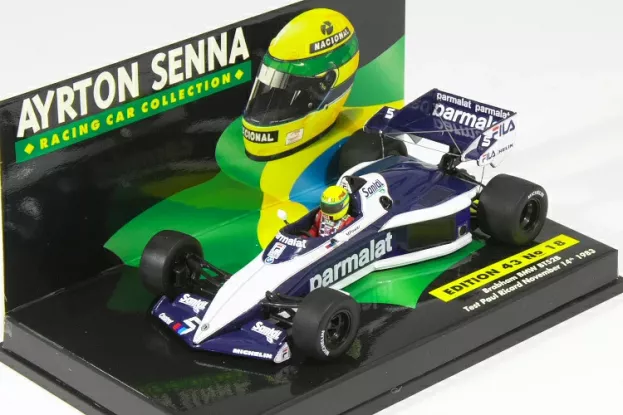 Minichamps Brabham F1 Bmw Bt52b Test Paul Ricard 14 November 1983 Ayrton Senna 1:43 540834399