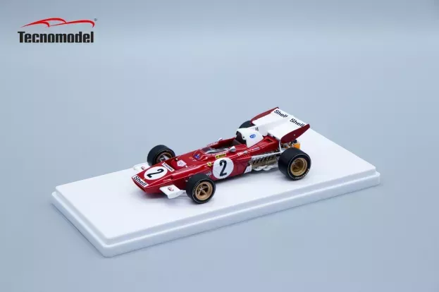 Tecnomodel Ferrari F1 312b2 N 2 Pole Position And Winner Dutch Zandvoort Gp 1971 Jacky Ickx 1:43 TM43-14C