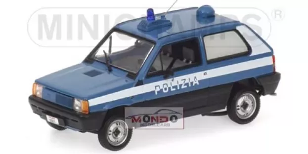 Minichamps Fiat Panda 1980 Polizia Police 1:43 400121490