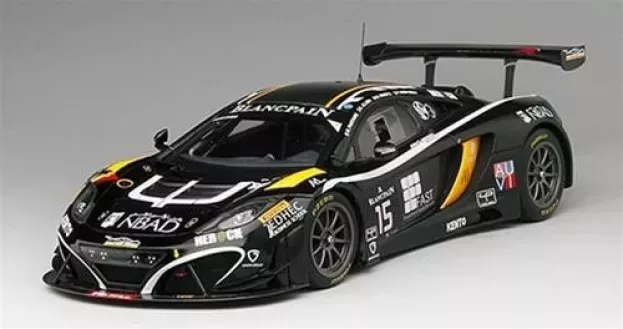 Truescale Mclaren Mp4-12 Gt3 Team Boutsen Ginion Racing N 15 24h Spa 2014 K.a.ojjeh O.grotz F.vervisch G.pantano 1:18 TSM151812R