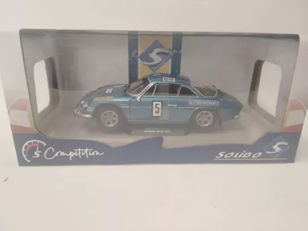 Solido Renault Alpine A110 1600s N 5 Rally Olympia 1972 J.p.nicolas J.todt 1:18 1804205