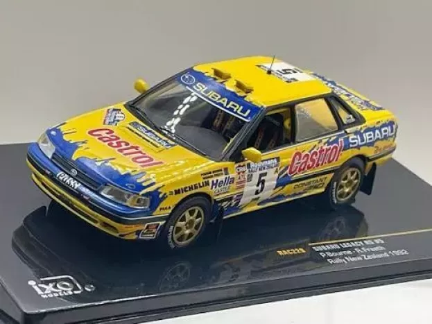 IXO Models Subaru Legacy Rs Castrol N 5 Rally New Zealand 1992 Peter Bourne Rodger Freeth 1:43 RAC229
