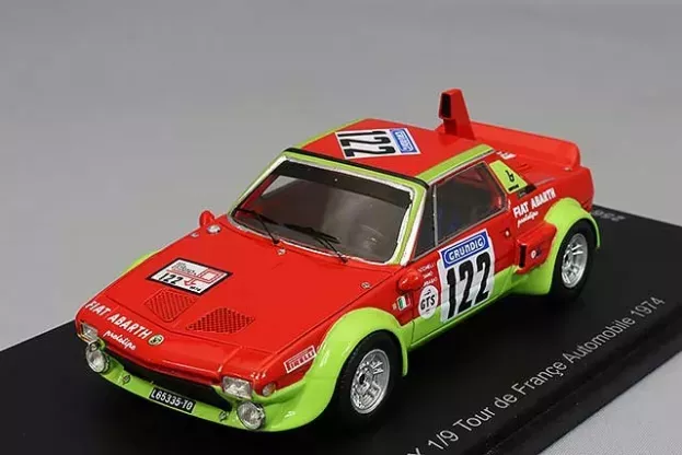 Spark Fiat X1 9 Abarth N 122 Tour De France 1974 F.bachelli P.sodano 1:43 SF158