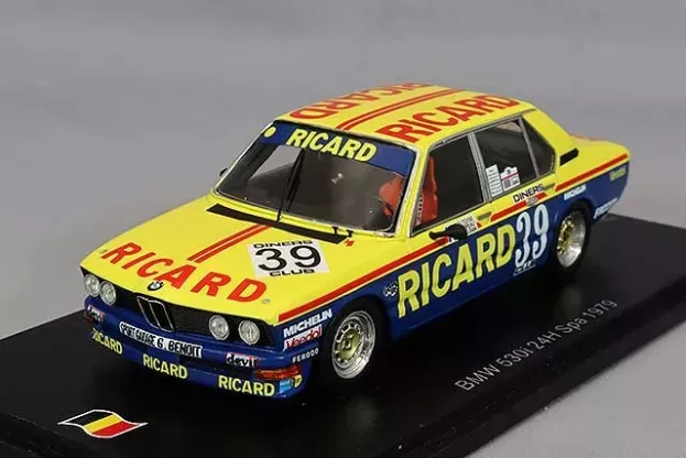 Spark Bmw 5-series 530i e12 Team Ricard N 39 24h Spa 1979 J.p.beltoise J.p.gabreau P.gurdjan 1:43 SB331