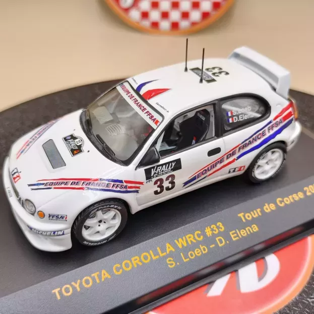 IXO Models Toyota Corolla Wrc N 33 Rally Tour De Course 2000 S.loeb D.elena 1:43 RAC062