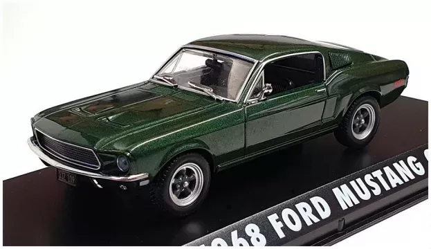 Greenlight Ford Mustang Gt390 Bullitt Steve Mcqueen 1968 1:43 86431