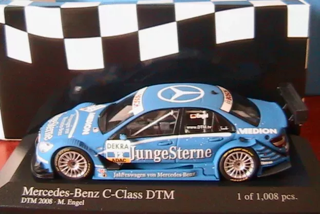 Minichamps Mercedes C-class N 12 Dtm 2008 M.engel 1:43 400083712