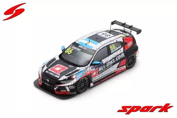 Spark Honda Civic Type R Tcr Team Munnich Mototrsport N 86 Winner Race 1 Aragon Wtcr 2020 Esteban Guerrieri 1:43 S8967