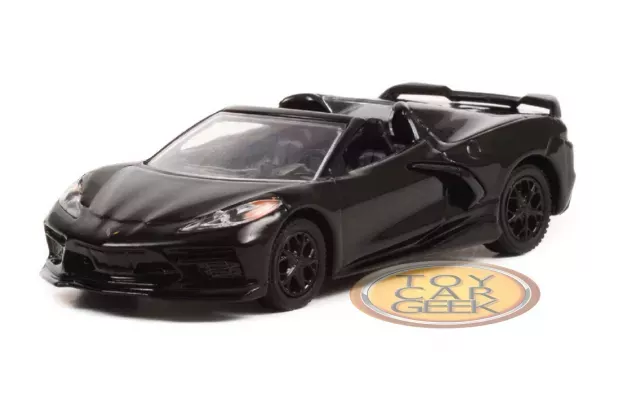 Greenlight Chevrolet Corvette Stingray 2021 Black Bandit 1:64 28090D