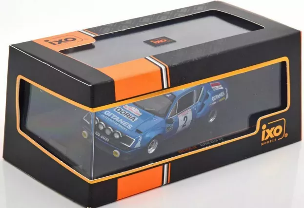 IXO Models Renault Alpine A310 Team Gitanes night Version N 2 Rally Tour De Corse 1976 J.c.andruet Michele Petit Biche 1:43 RAC365B-LQ