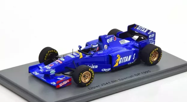 Spark Ligier F1 Js41 N 26 6th Spanish Gp 1995 O.panis 1:43 S7409