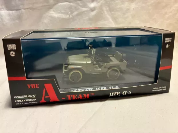 Greenlight Jeep Cj-5 Open 1963 The A-team 1:43 86526