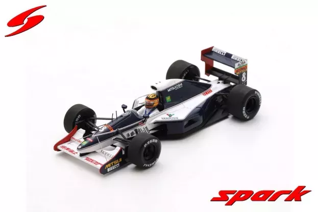 Spark Brabham F1 Bt60y N 8 Belgium Gp 1991 M.blundell 1:43 S7441