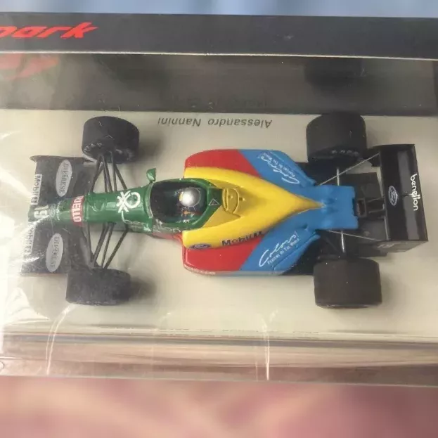Spark Benetton F1 B188 N 19 3rd British Gp 1988 A.nannini 1:43 S5201