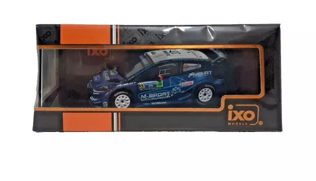 IXO Models Ford Fiesta Rs Wrc Team M-sport Ford Wrt N 33 Rally Mexico 2019 E.evans S.martin 1:43 RAM710