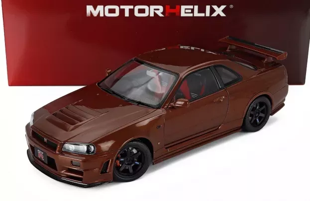 Motorhelix Nissan Skyline Gt-r r34 Coupe Customized Version 1999 1:18 M83414