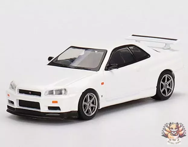 Mini-GT Nissan Skyline Gt-r r34 V-spec N 1 Rhd 1999 1:64 MGT00397-R